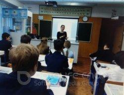 Встреча с наркологическим центром с учениками