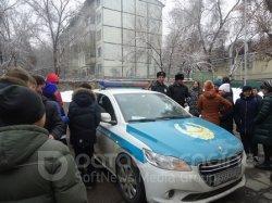 Викторина "Регулировщик" встреча с инспекторами ДПП г. Алматы