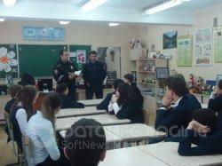 Викторина "Регулировщик" встреча с инспекторами ДПП г. Алматы